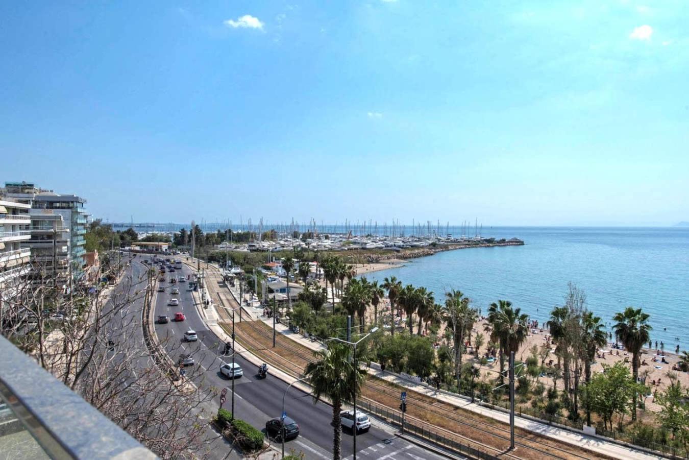 Breathtaking Seaview Studio In Athenian Riviera Екстер'єр фото